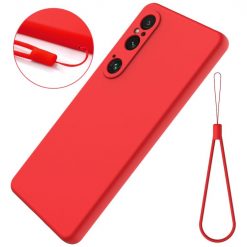 Kryty na mobil | Zadný kryt Candy Case červený – Sony Xperia 1 VI | Kryty na mobil
