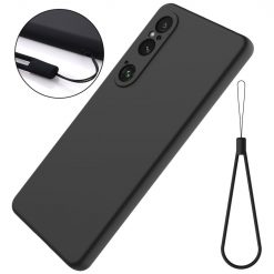 Kryty na mobil | Zadný kryt Candy Case čierny – Sony Xperia 1 VI | Kryty na mobil