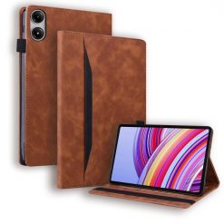 Kryty na mobil | Knižkové puzdro Slot case hnedé – Xiaomi Redmi Pad Pro | Kryty na mobil