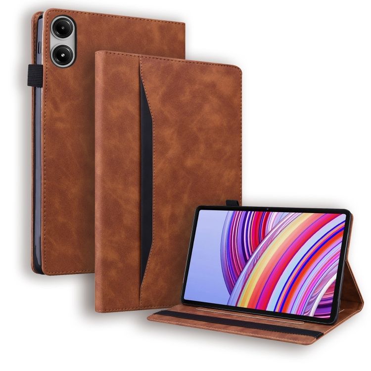 Knižkové puzdro Slot case hnedé – Xiaomi Redmi Pad Pro | Kryty na mobil Kryty na mobil | Knižkové puzdro Slot case hnedé – Xiaomi Redmi Pad Pro | Kryty na mobil