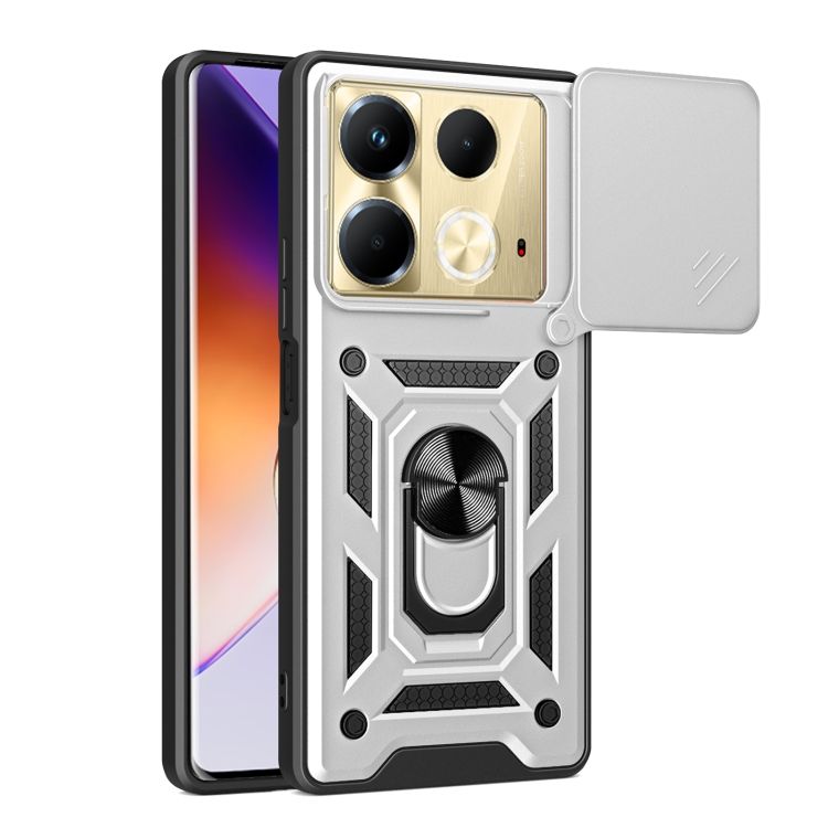 Odolný kryt CamCover Armor strieborný – Infinix Note 40 | Kryty na mobil Kryty na mobil | Odolný kryt CamCover Armor strieborný – Infinix Note 40 | Kryty na mobil