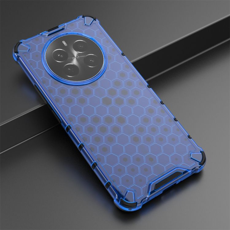 Odolný kryt Honeycomb Armor modrý – Realme 12+ (12 Plus) | Kryty na mobil Kryty na mobil | Odolný kryt Honeycomb Armor modrý – Realme 12+ (12 Plus) | Kryty na mobil