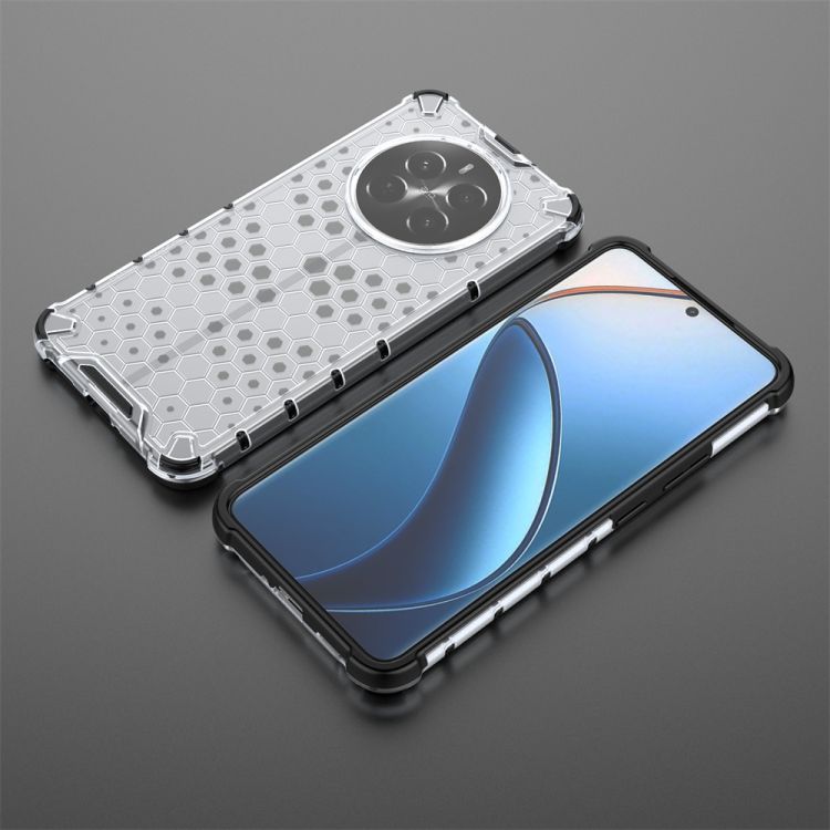 Odolný kryt Honeycomb Armor transparentný – Realme 12+ (12 Plus) | Kryty na mobil Kryty na mobil | Odolný kryt Honeycomb Armor transparentný – Realme 12+ (12 Plus) | Kryty na mobil