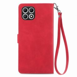 Peňaženkové puzdro Embossing Pattern Leaf case červené – T Phone 2 Pro | Kryty na mobil Kryty na mobil | Peňaženkové puzdro Embossing Pattern Leaf case červené – T Phone 2 Pro | Kryty na mobil