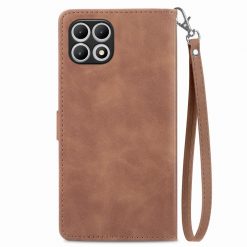 Peňaženkové puzdro Embossing Pattern Leaf case hnedé – T Phone 2 Pro | Kryty na mobil Kryty na mobil | Peňaženkové puzdro Embossing Pattern Leaf case hnedé – T Phone 2 Pro | Kryty na mobil