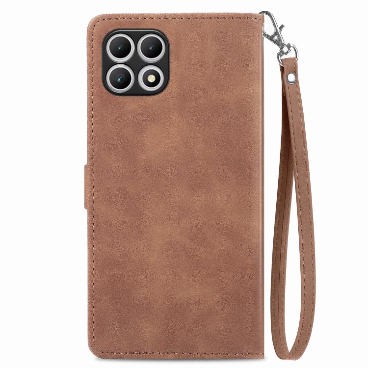 Peňaženkové puzdro Embossing Pattern Leaf case hnedé – T Phone 2 Pro | Kryty na mobil Kryty na mobil | Peňaženkové puzdro Embossing Pattern Leaf case hnedé – T Phone 2 Pro | Kryty na mobil