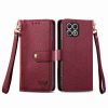 Kryty na mobil | Peňaženkové puzdro Heart zip case ružové – T Phone 2 | Kryty na mobil