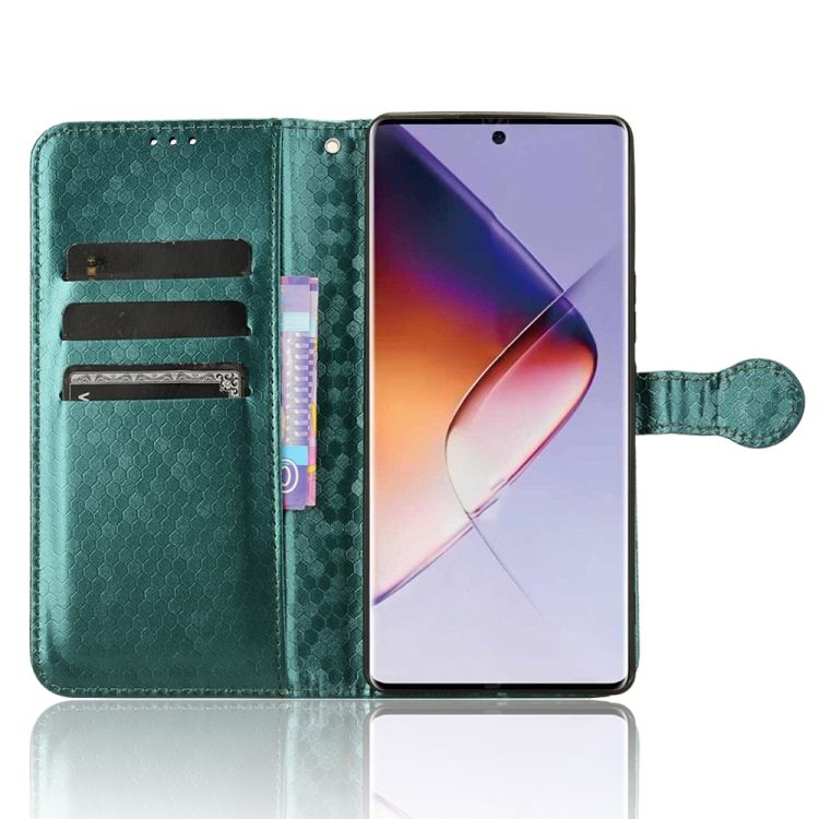 Peňaženkové puzdro Honeycomb Dot Texture Case zelené – Infinix Note 40 Pro / Infinix Note 40 Pro+ 5G | Kryty na mobil Kryty na mobil | Peňaženkové puzdro Honeycomb Dot Texture Case zelené – Infinix Note 40 Pro / Infinix Note 40 Pro+ 5G | Kryty na mobil