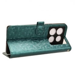 Peňaženkové puzdro Honeycomb Dot Texture Case zelené – Infinix Note 40 Pro / Infinix Note 40 Pro+ 5G | Kryty na mobil Kryty na mobil | Peňaženkové puzdro Honeycomb Dot Texture Case zelené – Infinix Note 40 Pro / Infinix Note 40 Pro+ 5G | Kryty na mobil