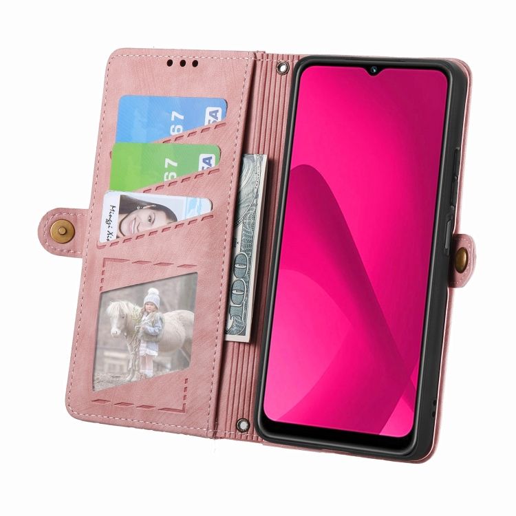 Peňaženkové puzdro Purse case ružové – T Phone 2 Pro | Kryty na mobil Kryty na mobil | Peňaženkové puzdro Purse case ružové – T Phone 2 Pro | Kryty na mobil