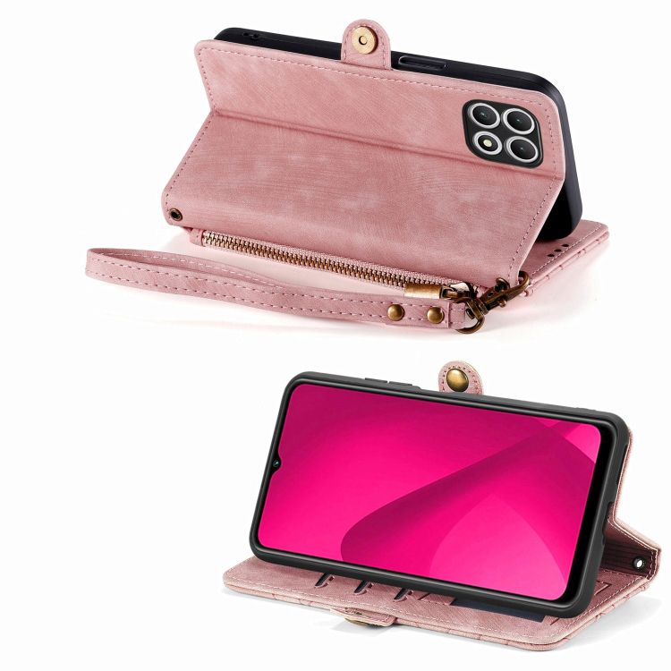Peňaženkové puzdro Purse case ružové – T Phone 2 Pro | Kryty na mobil Kryty na mobil | Peňaženkové puzdro Purse case ružové – T Phone 2 Pro | Kryty na mobil