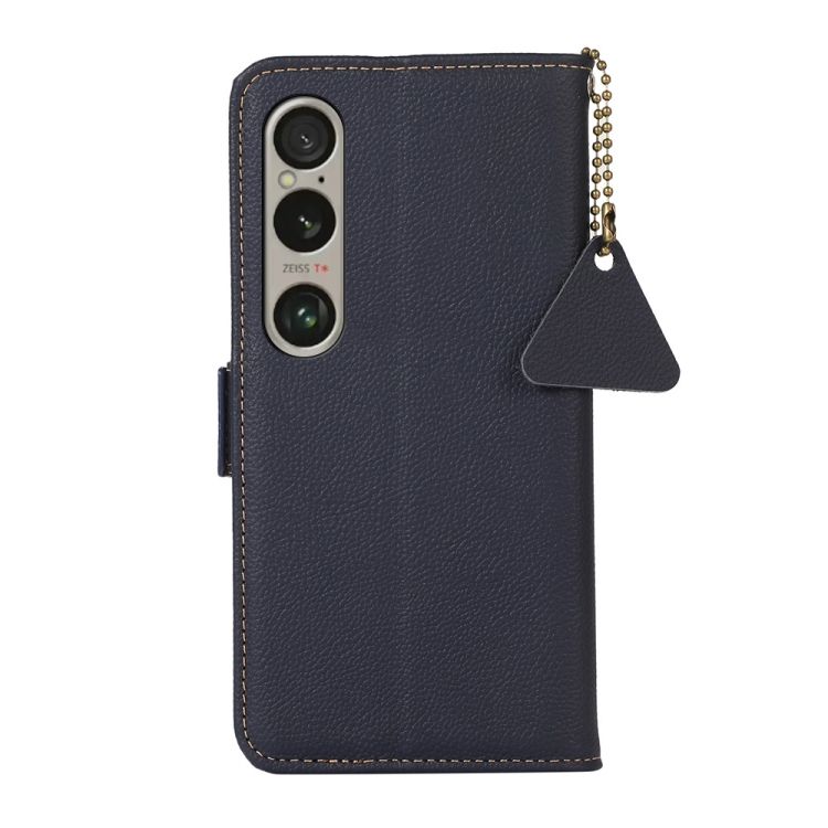 Peňaženkové puzdro RFID Leather case modré – Sony Xperia 1 VI | Kryty na mobil Kryty na mobil | Peňaženkové puzdro RFID Leather case modré – Sony Xperia 1 VI | Kryty na mobil