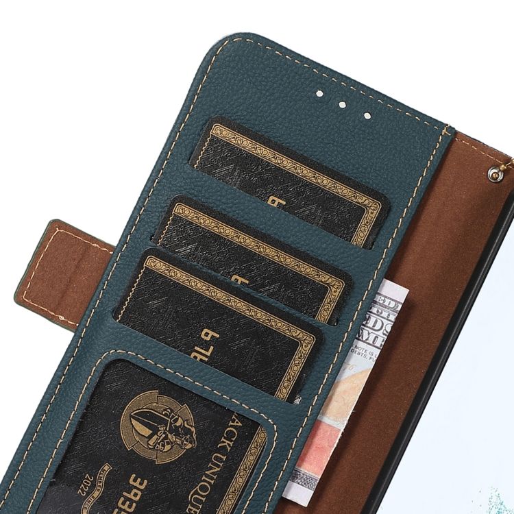 Peňaženkové puzdro RFID Leather case zelené – Sony Xperia 1 VI | Kryty na mobil Kryty na mobil | Peňaženkové puzdro RFID Leather case zelené – Sony Xperia 1 VI | Kryty na mobil