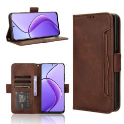 Peňaženkové puzdro Slots case hnedé – Realme 12 / 12X | Kryty na mobil Kryty na mobil | Peňaženkové puzdro Slots case hnedé – Realme 12 / 12X | Kryty na mobil