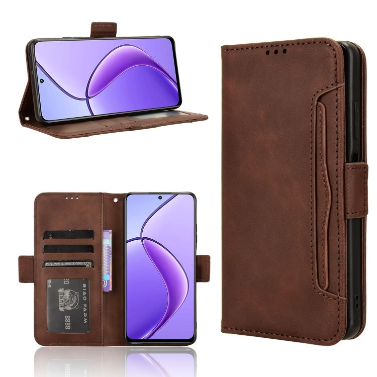 Peňaženkové puzdro Slots case hnedé – Realme 12 / 12X | Kryty na mobil Kryty na mobil | Peňaženkové puzdro Slots case hnedé – Realme 12 / 12X | Kryty na mobil