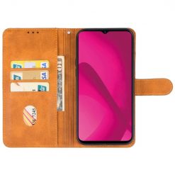 Kryty na mobil | Peňaženkové puzdro Splendid case hnedé – T Phone 2 | Kryty na mobil