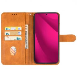 Kryty na mobil | Peňaženkové puzdro Splendid case hnedé – T Phone 2 Pro | Kryty na mobil