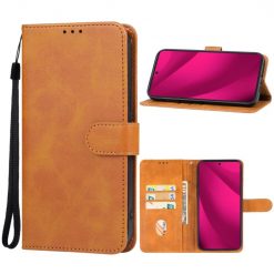 Kryty na mobil | Peňaženkové puzdro Splendid case hnedé – T Phone 2 Pro | Kryty na mobil