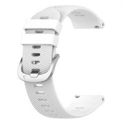 Kryty na mobil | Remienok Diamond skin Wristband biely pre Garmin Forerunner 255S (18mm) | Kryty na mobil