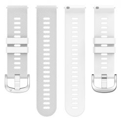 Kryty na mobil | Remienok Diamond skin Wristband biely pre Garmin Forerunner 255S (18mm) | Kryty na mobil