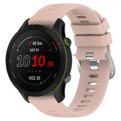 Kryty na mobil | Remienok Diamond skin Wristband bledoružový pre Garmin Forerunner 255S (18mm) | Kryty na mobil