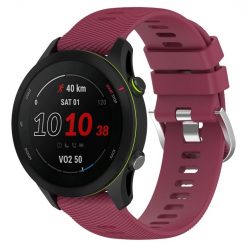Remienok Diamond skin Wristband bordový pre Garmin Forerunner 255S (18mm)