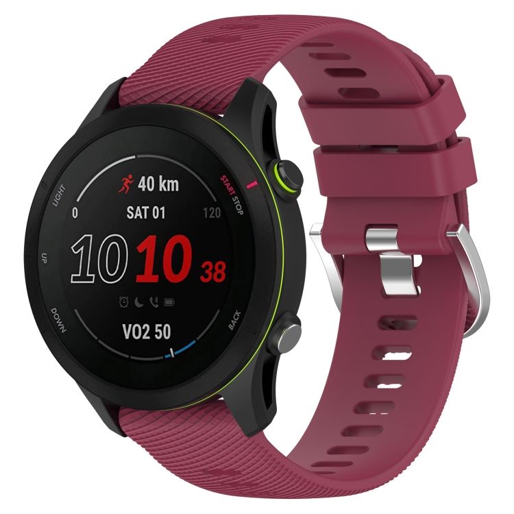 Remienok Diamond skin Wristband bordový pre Garmin Forerunner 255S (18mm) | Kryty na mobil Kryty na mobil | Remienok Diamond skin Wristband bordový pre Garmin Forerunner 255S (18mm) | Kryty na mobil