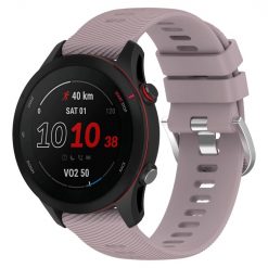 Kryty na mobil | Remienok Diamond skin Wristband fialový pre Garmin Forerunner 255S (18mm) | Kryty na mobil
