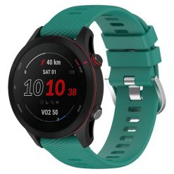 Kryty na mobil | Remienok Diamond skin Wristband zelený pre Garmin Forerunner 255S (18mm) | Kryty na mobil