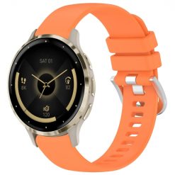 Kryty na mobil | Remienok Solid Wristband oranžový pre Garmin Venu 3S | Kryty na mobil