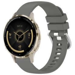 Kryty na mobil | Remienok Solid Wristband sivý pre Garmin Venu 3S | Kryty na mobil