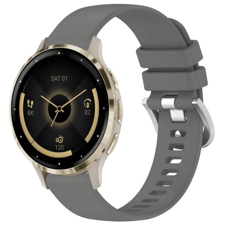 Remienok Solid Wristband sivý pre Garmin Venu 3S | Kryty na mobil Kryty na mobil | Remienok Solid Wristband sivý pre Garmin Venu 3S | Kryty na mobil