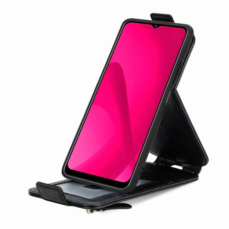 Vyklápacie puzdro Vertical flip Wallet case čierne – T Phone 2 Pro | Kryty na mobil Kryty na mobil | Vyklápacie puzdro Vertical flip Wallet case čierne – T Phone 2 Pro | Kryty na mobil