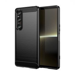 Kryty na mobil | Zadný Kryt Carbon čierny – Sony Xperia 1 VI | Kryty na mobil