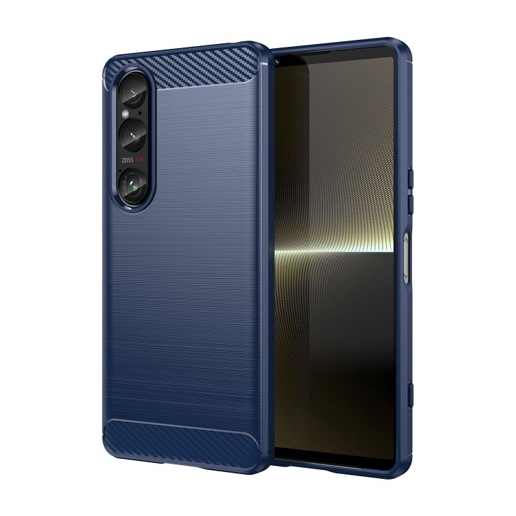 Zadný Kryt Carbon modrý – Sony Xperia 1 VI | Kryty na mobil Kryty na mobil | Zadný Kryt Carbon modrý – Sony Xperia 1 VI | Kryty na mobil
