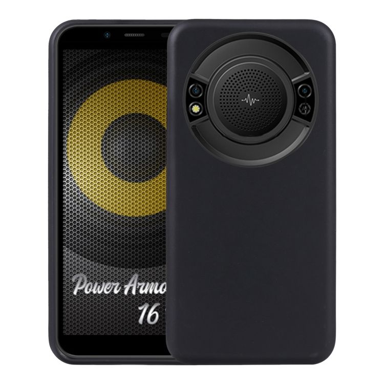 Zadný kryt Soft Matt čierny – Ulefone Power Armor 16 Pro | Kryty na mobil Kryty na mobil | Zadný kryt Soft Matt čierny – Ulefone Power Armor 16 Pro | Kryty na mobil