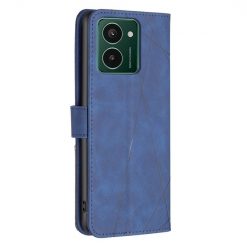 Knižkové puzdro Rhombus modré – HMD Pulse / Pulse+ / Pulse Pro | Kryty na mobil Kryty na mobil | Knižkové puzdro Rhombus modré – HMD Pulse / Pulse+ / Pulse Pro | Kryty na mobil