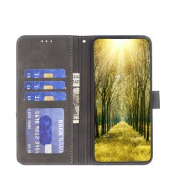 Kryty na mobil | Knižkové puzdro Rhombus sivé – HMD Pulse / Pulse+ / Pulse Pro | Kryty na mobil