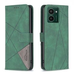 Knižkové puzdro Rhombus zelené – HMD Pulse / Pulse+ / Pulse Pro | Kryty na mobil Kryty na mobil | Knižkové puzdro Rhombus zelené – HMD Pulse / Pulse+ / Pulse Pro | Kryty na mobil