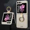 Kryt GKK Fashion Ring case ružový – Samsung Galaxy Z Flip 6 / Z Flip 7 FE | Kryty na mobil Kryty na mobil | Kryt GKK Fashion Ring case ružový – Samsung Galaxy Z Flip 6 / Z Flip 7 FE | Kryty na mobil