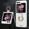 Kryty na mobil | Peňaženkové puzdro Unique Wallet fialové – Samsung Galaxy Z Flip 6 / Z Flip 7 FE | Kryty na mobil