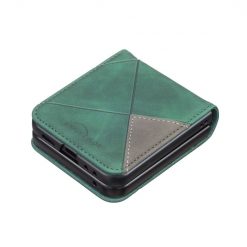 Kryt Rhombus zelený – Samsung Galaxy Z Flip 6 / Z Flip 7 FE | Kryty na mobil Kryty na mobil | Kryt Rhombus zelený – Samsung Galaxy Z Flip 6 / Z Flip 7 FE | Kryty na mobil