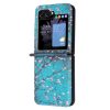 Puzdro Embossing Pattern Motýľ tmavoružové – Samsung Galaxy Z Flip 6 / Z Flip 7 FE | Kryty na mobil Kryty na mobil | Puzdro Embossing Pattern Motýľ tmavoružové – Samsung Galaxy Z Flip 6 / Z Flip 7 FE | Kryty na mobil