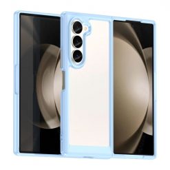 Ochranný kryt Colorful Acrylic case modrý – Samsung Galaxy Z Fold 6