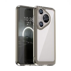 Ochranný kryt Colorful Acrylic case transparentno-sivý – Huawei Pura 70 Pro