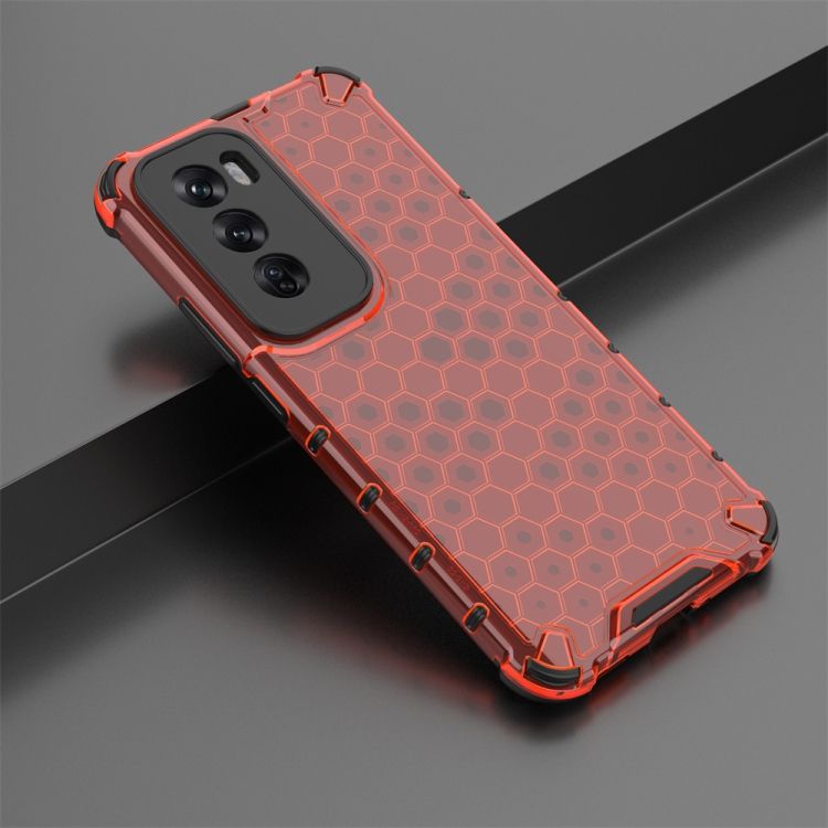 Odolný kryt Honeycomb Armor červený – Oppo Reno 12 Pro | Kryty na mobil Kryty na mobil | Odolný kryt Honeycomb Armor červený – Oppo Reno 12 Pro | Kryty na mobil