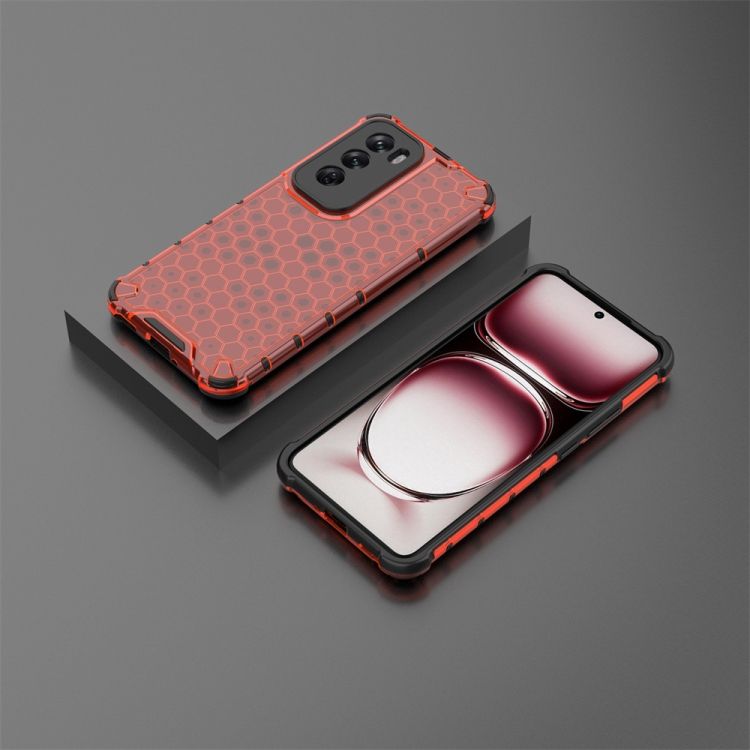 Odolný kryt Honeycomb Armor červený – Oppo Reno 12 Pro | Kryty na mobil Kryty na mobil | Odolný kryt Honeycomb Armor červený – Oppo Reno 12 Pro | Kryty na mobil