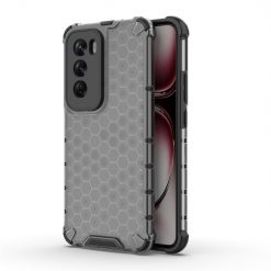 Kryty na mobil | Odolný kryt Honeycomb Armor čierny – Oppo Reno 12 Pro | Kryty na mobil