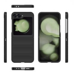 Kryty na mobil | Odolný kryt Magic Shield čierny – Samsung Galaxy Z Flip 6 / Z Flip 7 FE | Kryty na mobil