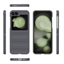 Odolný kryt Magic Shield tmavosivý – Samsung Galaxy Z Flip 6 / Z Flip 7 FE | Kryty na mobil Kryty na mobil | Odolný kryt Magic Shield tmavosivý – Samsung Galaxy Z Flip 6 / Z Flip 7 FE | Kryty na mobil